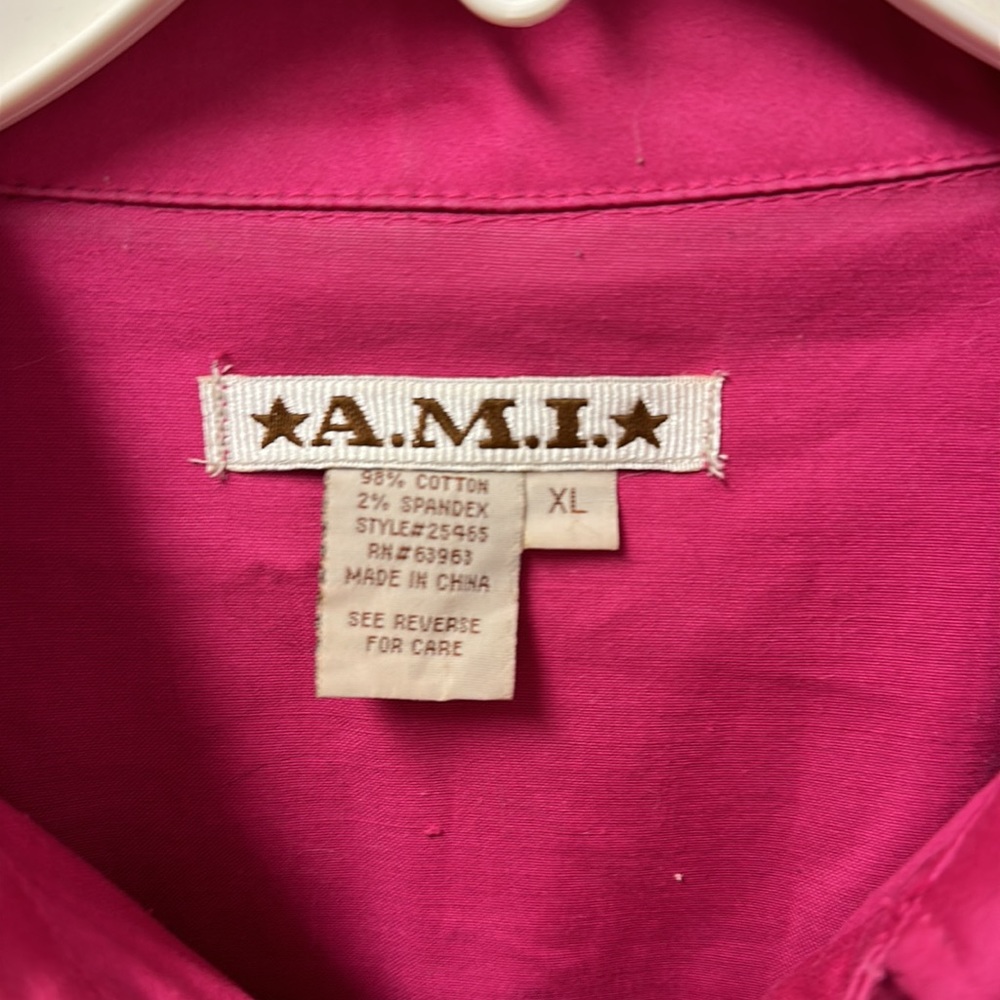 AMI Pink BarbieCore Jacket - Picture 8 of 14